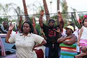 Leidy Cook, Silence is Violence Peace Walk, New Orleans, Louisiana, 2010.