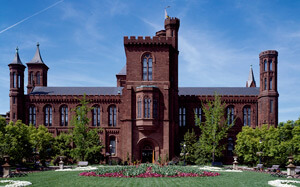 Carol M. Highsmith, Smithsonian Institution "Castle," Washington, D.C., between 1980 and 2006. Carol M. Highsmith Archive, Library of Congress Prints and Photographs Division, LC-HS503- 4211.