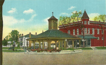Figure 52. Louisville Drug Co., Old Slave Market, Built 1758, Louisville, Ga., c. 1930. Collection of the Author.