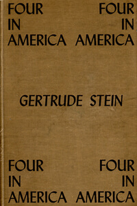Cover of Stein's Four in America, 1947