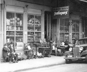 Antique Shops, Royal Street, from the WPA Guide to New Orleans.