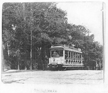 Nine Mile Circle Trolley, circa 1895