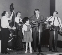 Little Barb Sanders and Elmer Longmire, Tennessee Jamboree, mid-1960s