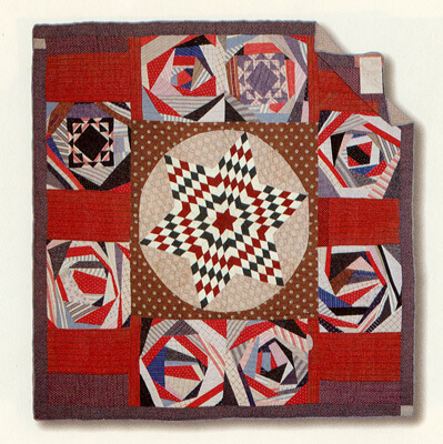 Laurel Horton, Paul's Crazy Quilt, circa 1875 and ca 1915