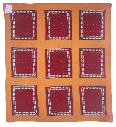 Laurel Horton, Rosa Snoddy's Handkerchief Quilt, circa 1905