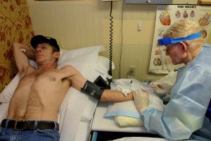 Pioneer black lung doctor, Donald R. Rasmussen says, "The disease continues to be a problem at smaller mines in the region." Beckley, WV, 2005.