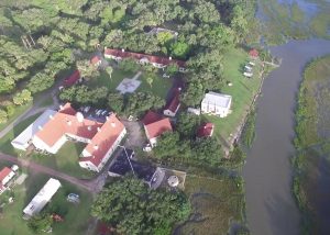the UGAMI complex on Sapelo Island, Georgia, 2015.