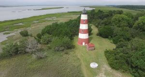  Lighthouse on Sapelo Island, Georgia, 2015. Screenshots courtesy of Southern Spaces.