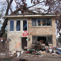 6001 West End Boulevard, Lakeview, New Orleans, Louisiana, November 4, 2005. Photograph by Ian J. Cohn. © Ian J. Cohn. 
