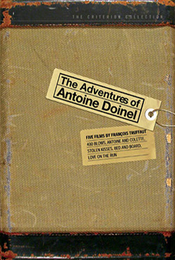 The Criterion Collection's packaging for The Adventures of Antoine Doinel, featuring Truffaut's five films following the titular character played by Jean-Pierre Leaud, 2003. Richard Linklater has already confirmed that Boyhood will be released through the boutique DVD label.