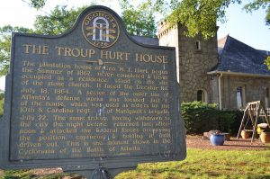 Troup Hurt House site and location of present-day converted church, Degress Avenue, Atlanta, Georgia, May 10, 2014. Photograph by Daniel Pollock.