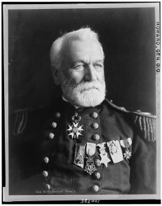 Major General Oliver Otis Howard, former commander of the Union Army of the Tennessee. Photographic print, ca. 1908.
