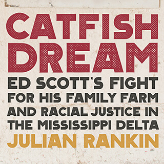 Book cover for Catfish Dream. No photographs. Text only.