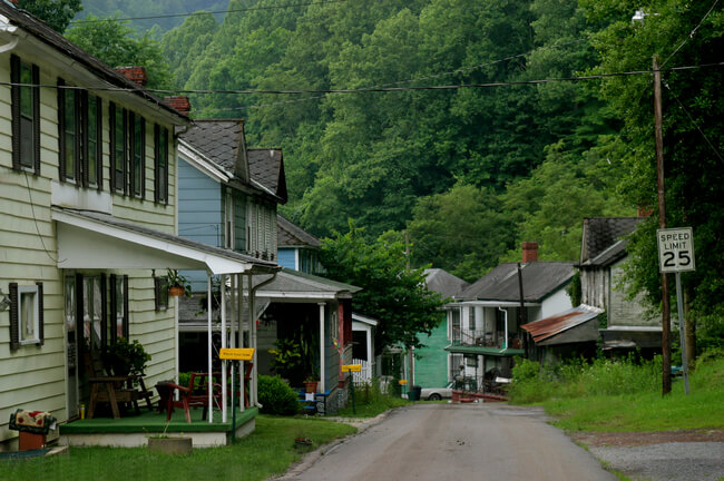 Former coal company housing. Gary, WV, 2005.