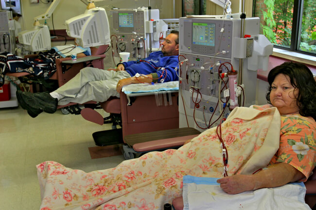 Kentucky ranks 7th in the nation for highest percentage of the adult population diagnosed with diabetes. ARH Hospital, Whitesburg, KY, 2005.