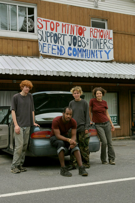 Environmental activist volunteers. Raleigh County, WV, 2005.
