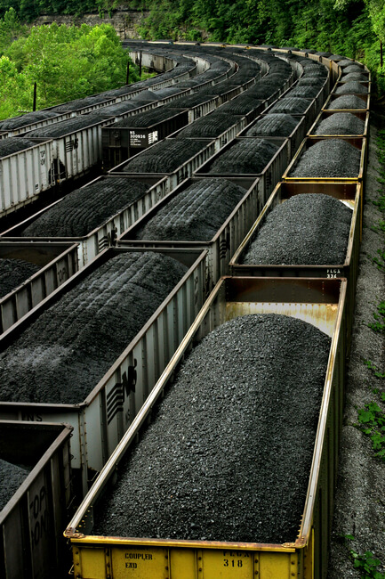 Norfolk Southern Weller Rail Yard in McDowell County, WV, 2005.