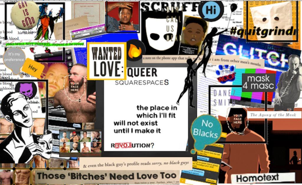 "Queer Square Spaces," Collage by Eric Solomon, March 2019.
