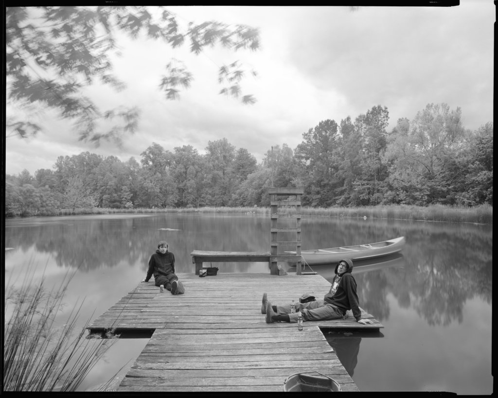 Pond at home, Orange County, NC, April, 2020. Photography by and courtesy of Tom Rankin.