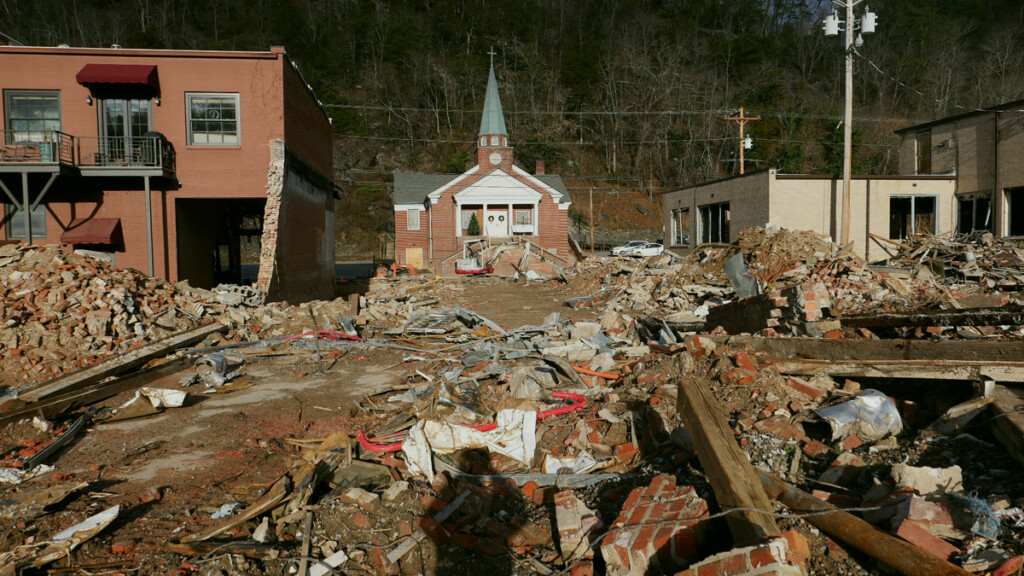Downtown Marshall, March 2025.